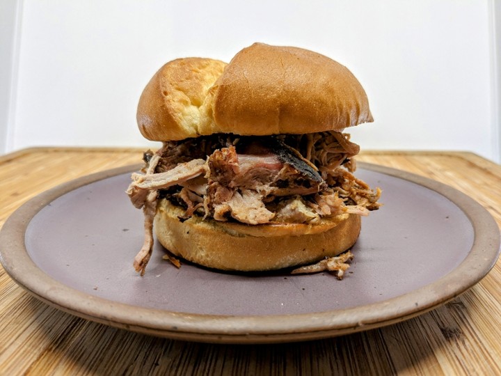 PULLED PORK SANDWICH w/ 2 SIDES