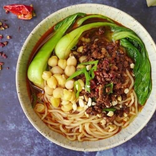 ChongQing Style Noodles 重庆豌渣小面