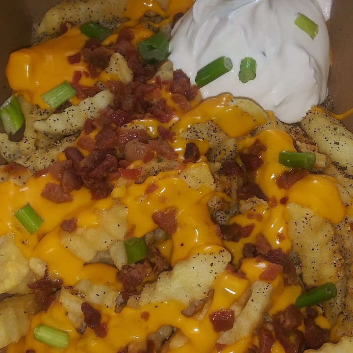 LOADED FRIES (SNACK SIZE)