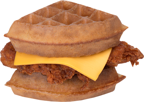 4. Chicken N Waffle Slider Combo