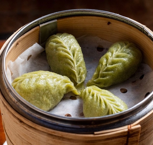 Steamed Vegetable Dumplings 4 pcs 清蒸素饺