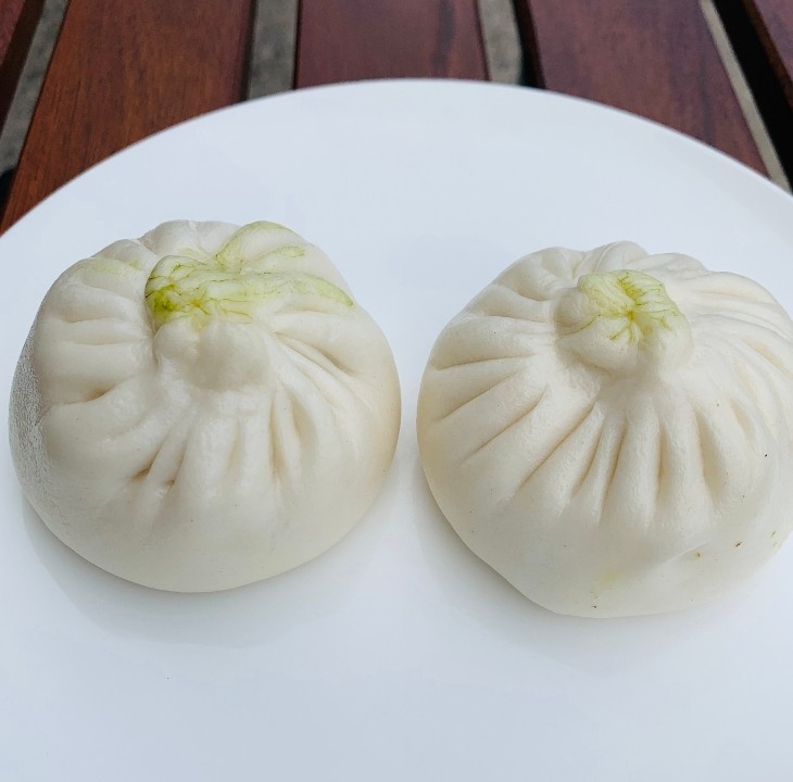 Steamed Vegetable Buns 2pcs 清蒸素包