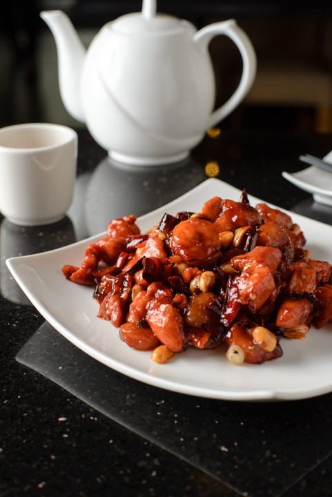 Spicy Kung Pao Chicken & Shrimp 宫保双丁