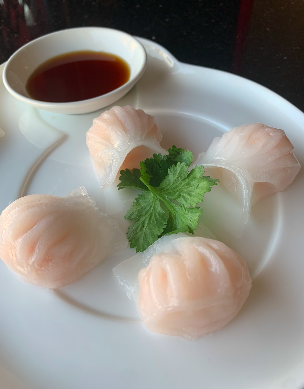 Steamed Crystal Shrimp Dumplings 4pcs 水晶虾饺
