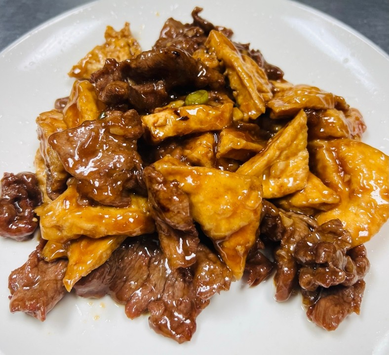Beef with Bean Curd 豆腐牛