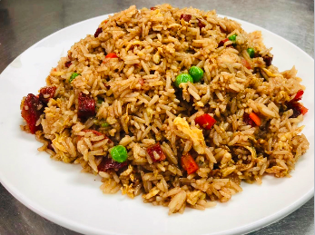 Roast Pork Fried Rice 叉烧炒饭