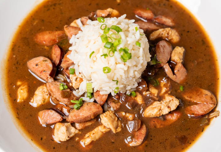 Cup  Chicken & Sausage Gumbo