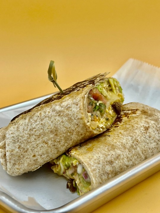 Golden State Sunrise Burrito (vegan)