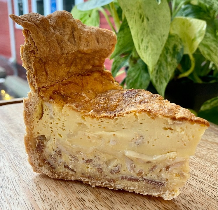 Bacon & Cheese Quiche