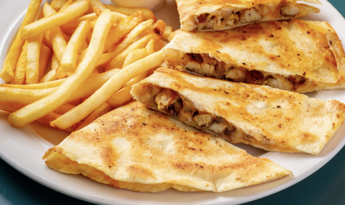 Kids Roasted Chicken Quesadilla Meal