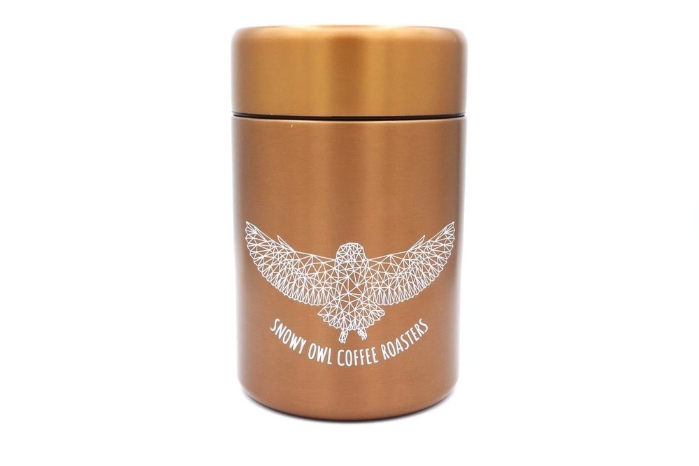 Coffee Canister - GOLD