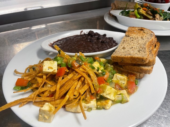 Tofu Chilaquiles