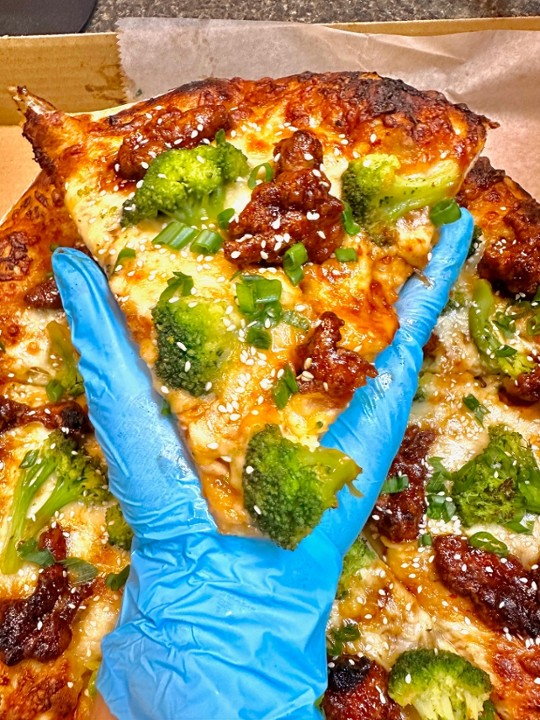 general tso pizza(med only)