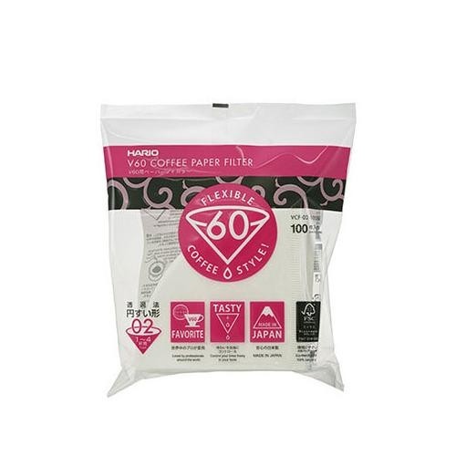 Hario V60 Filters - 02 Size (100 ct.)