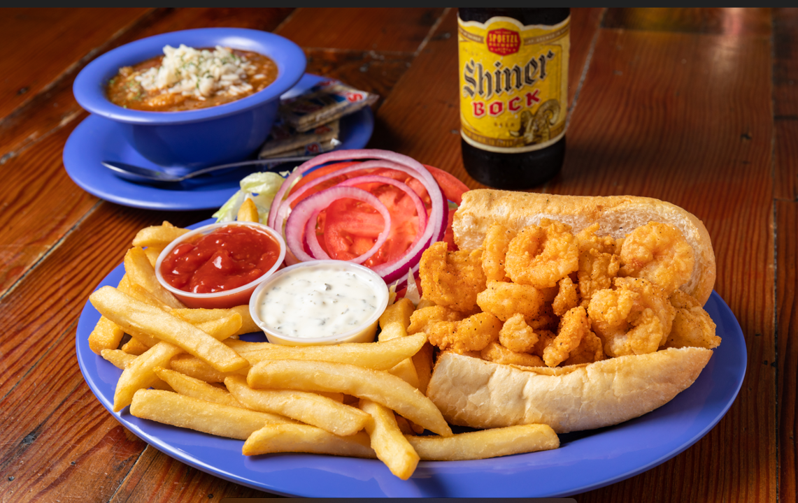 Po'Boy Combo Oysters