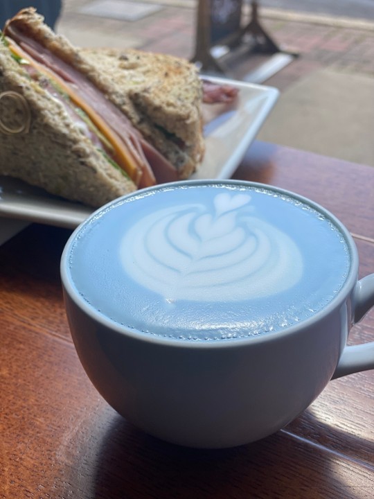 Butterfly Pea Flower Tea Latte