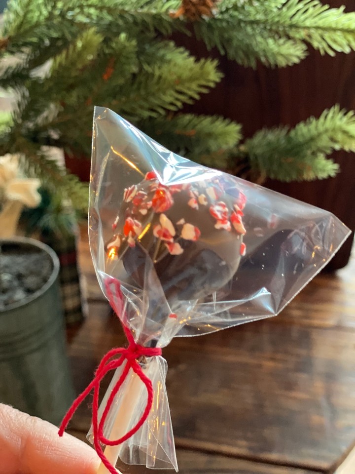 Chocolate Peppermint Cake Pop