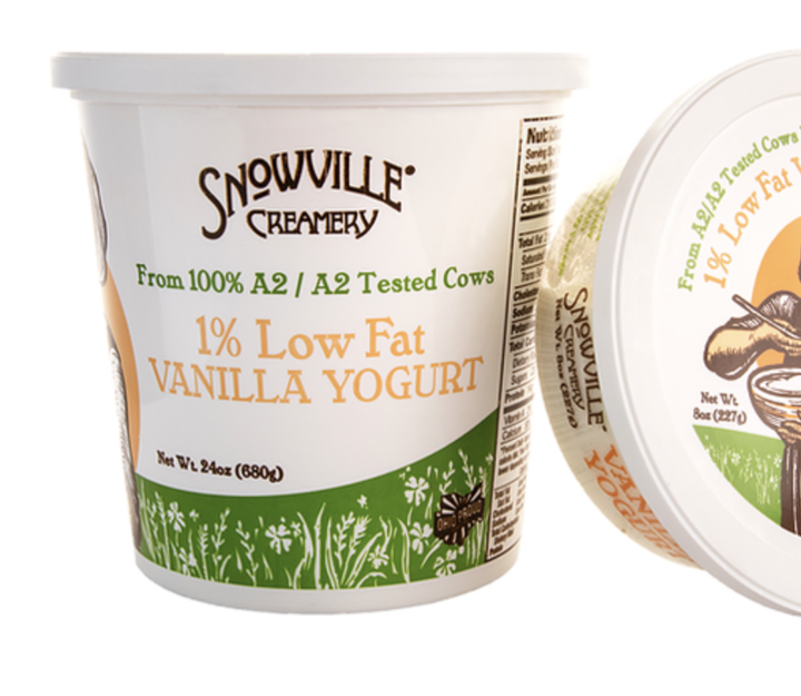 Snowville Creamery 1% Vanilla Yogurt