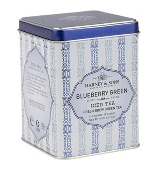 Blueberry Green iced Tea
