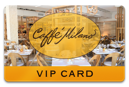 Caffé Milano - VIP CARD