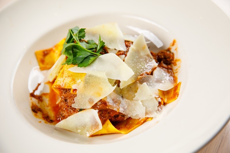 Pappardelle al Ragu`