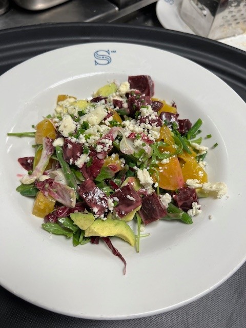 Red and Yellow Beet Salad
