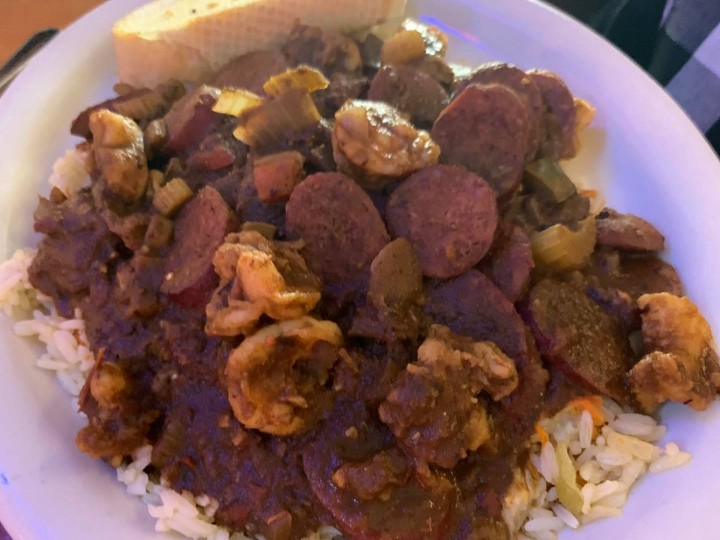 Shrimp and Sausage Etouffee