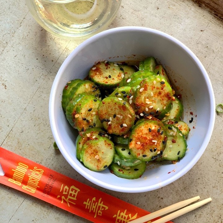 Sesame Cucumbers