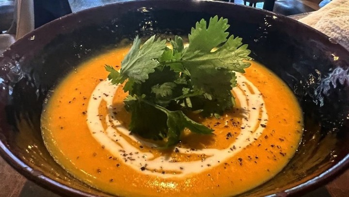 Red Curry Ginger Squash Soup