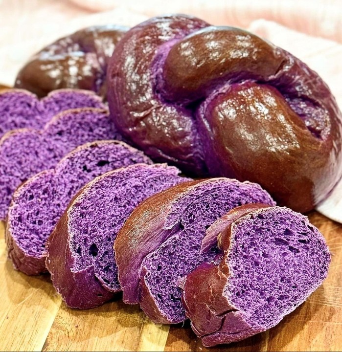 UBE Challah Twist