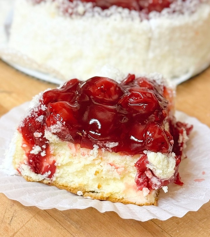 Cherry Cheesecake Slice