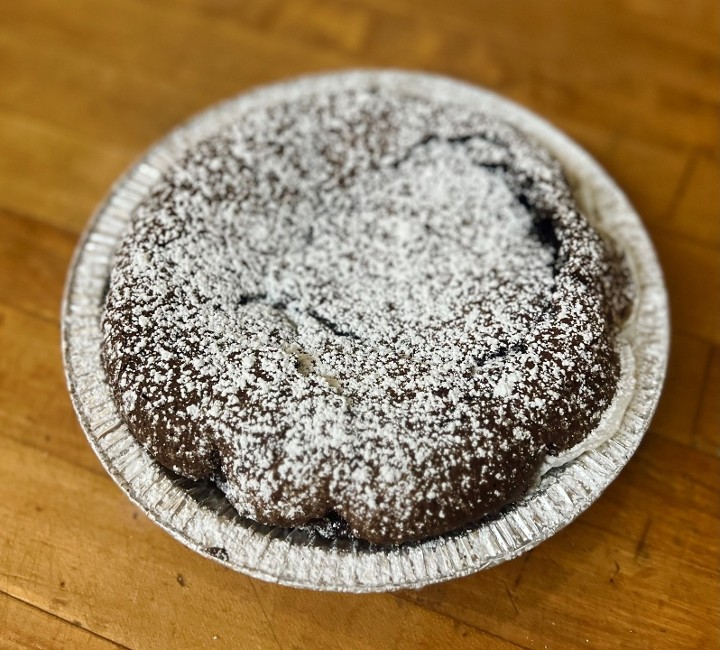 Flourless Chocolate Cake Pie