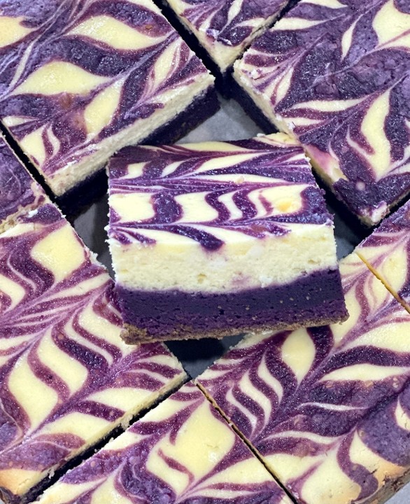 UBE Cheesecake Brownie