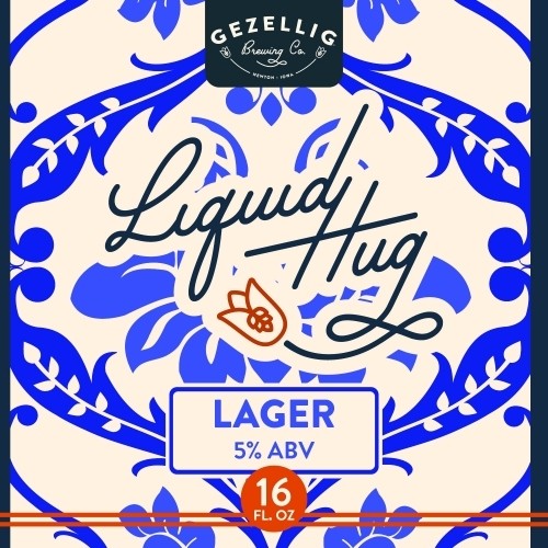 Gezellig Liquid Hug Lager Can