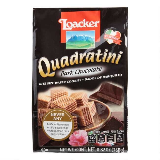 Quadratini Loacker Dark Chocolate 250 gr.