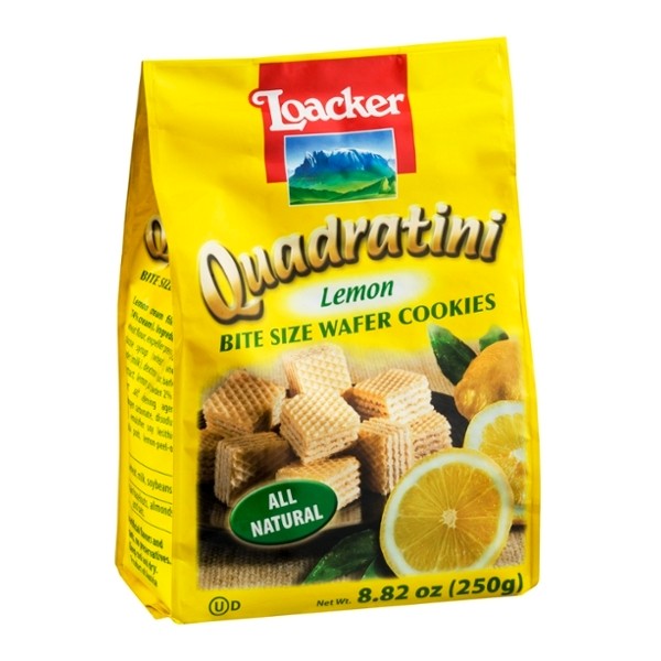 Quadratini Loacker Lemon 250 gr.