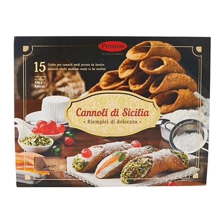 Cannoli Shells from Sicily pack of 8