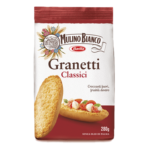 Granetti Classic Crispy Toast by Mulino Bianco - 9.88 oz