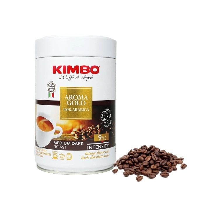 Kimbo Aroma Gold 100% Arabica Grounded 250 gr