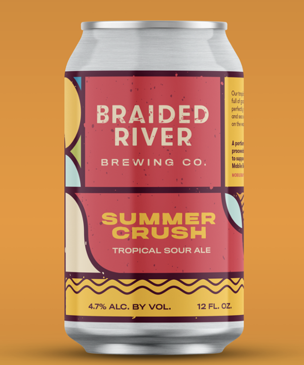 #21 16oz Braided River - Summer Crush