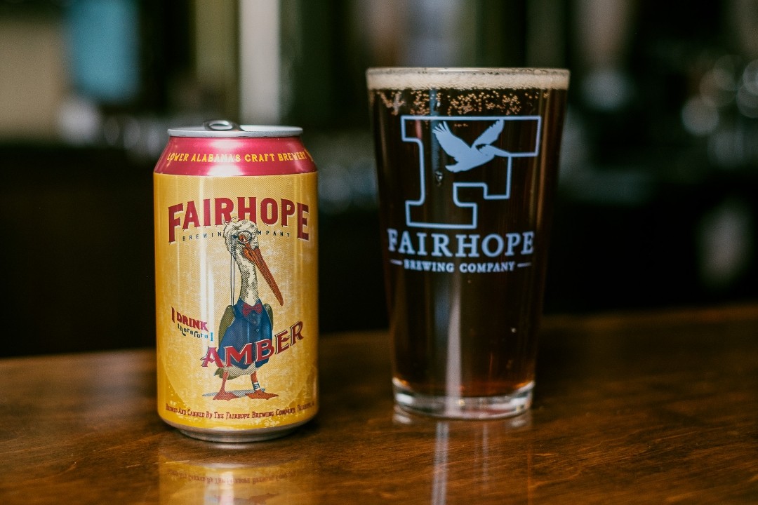 #4 23oz Fairhope Brewing Co. - I Drink Therefore I Amber