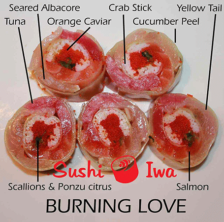 BURNING LOVE (5PCS)