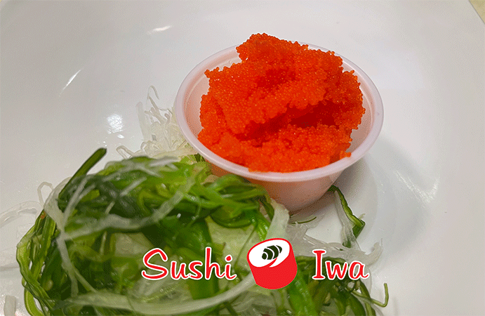 ORANGE CAVIAR SASHIMI