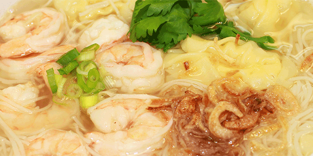 WONTON RICE NOODLES