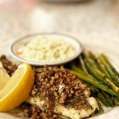 Pecan Crusted Haddock