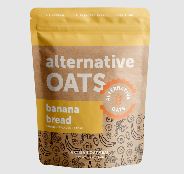 Alternative Oats Banana Bread