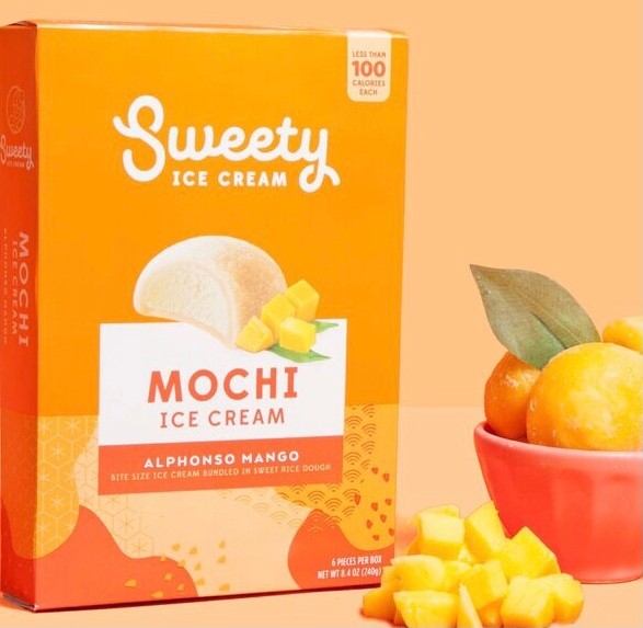 Mango Mochi Ice Cream-Box of 6