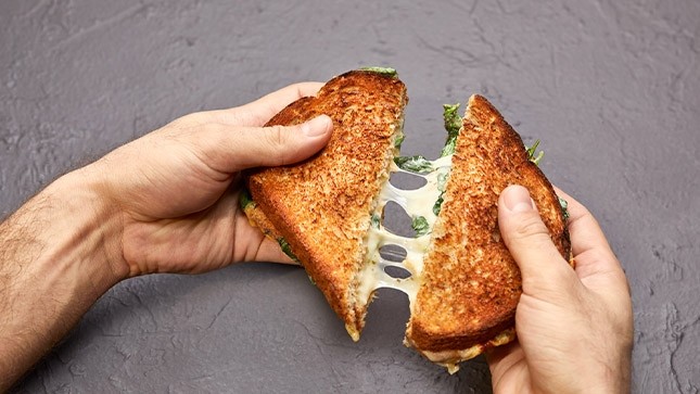 Greens Grilled Cheese