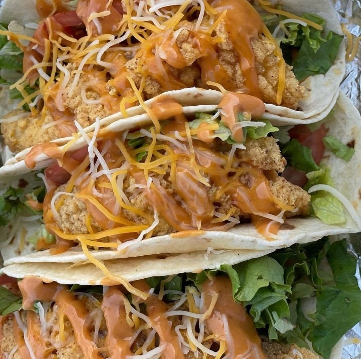 Fried Whiting Tacos