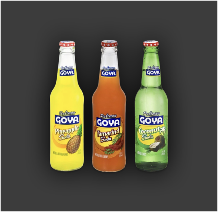 Bottled Goya Refresco Soda